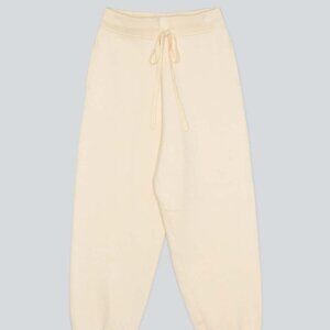Sayaka Davis Knit Sweatpants in Ivory